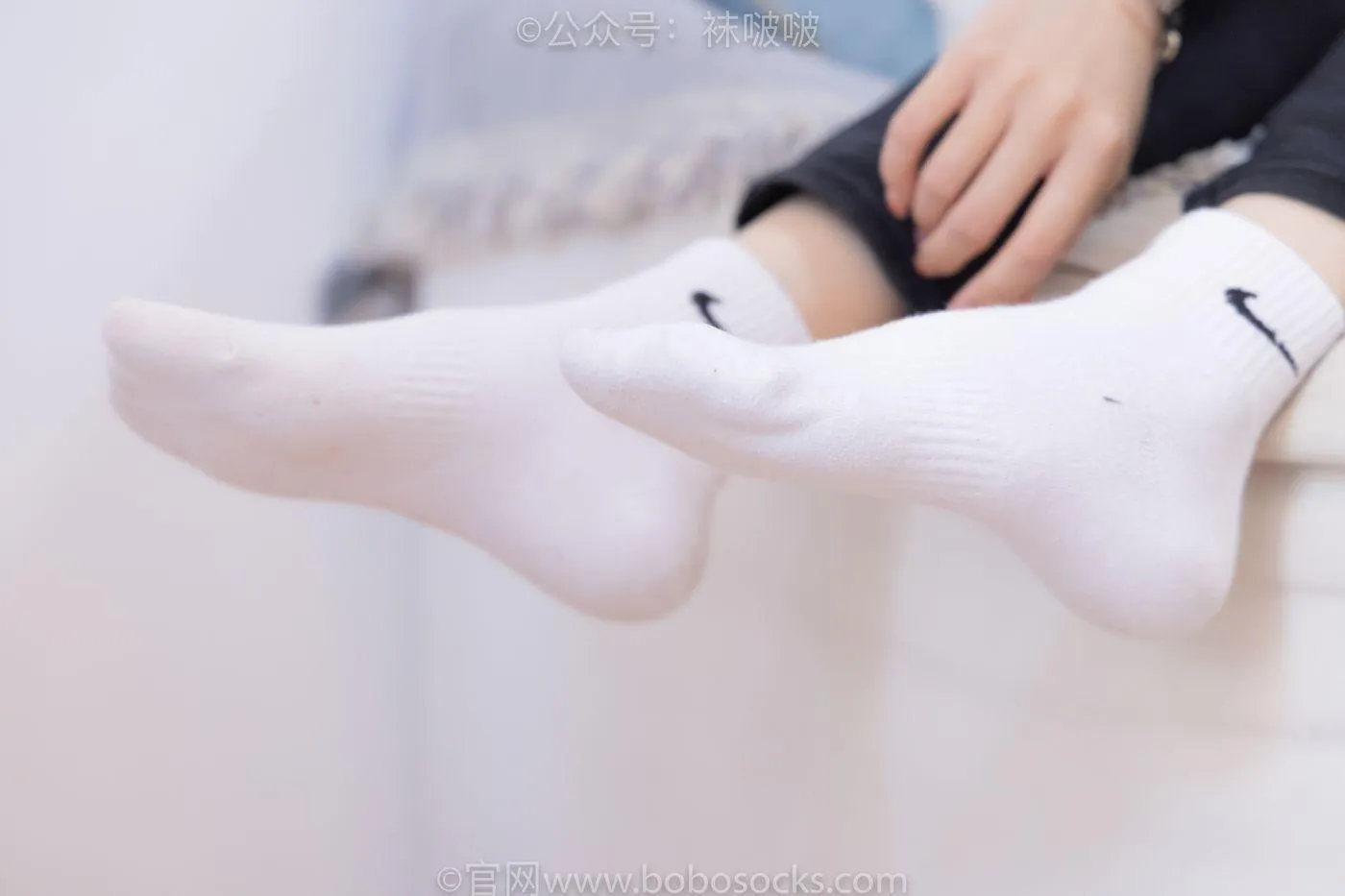 [BoBoSocks袜啵啵]NO.061 稚予-短靴、白棉袜、裸足 [145P]插图3
